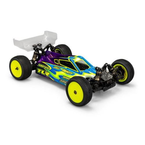 JConcepts 22X-4 "P2" 1/10 Buggy Body w/Carpet Wing (Clear) (Light Weight) (JCO0495L)